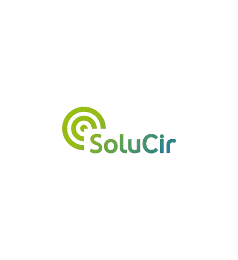 Logo de solucir : une association qui &oelig;uvre pour faire de l&rsquo;&eacute;conomie circulaire un mod&egrave;le central du d&eacute;veloppement territorial.